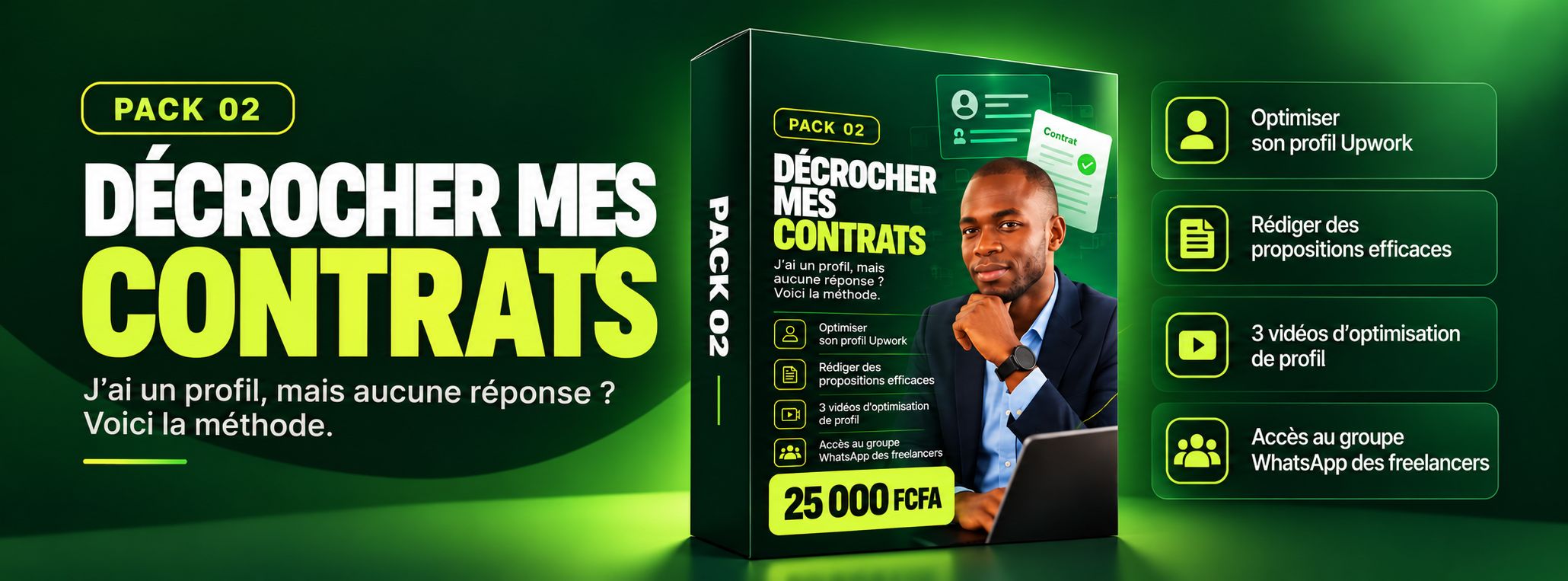 PACK 2: Optimise ton profil Upwork et tes propositions + Bonus