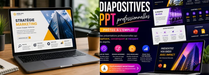 Diapositives PPT professionnelles prêtes à l’utilisation