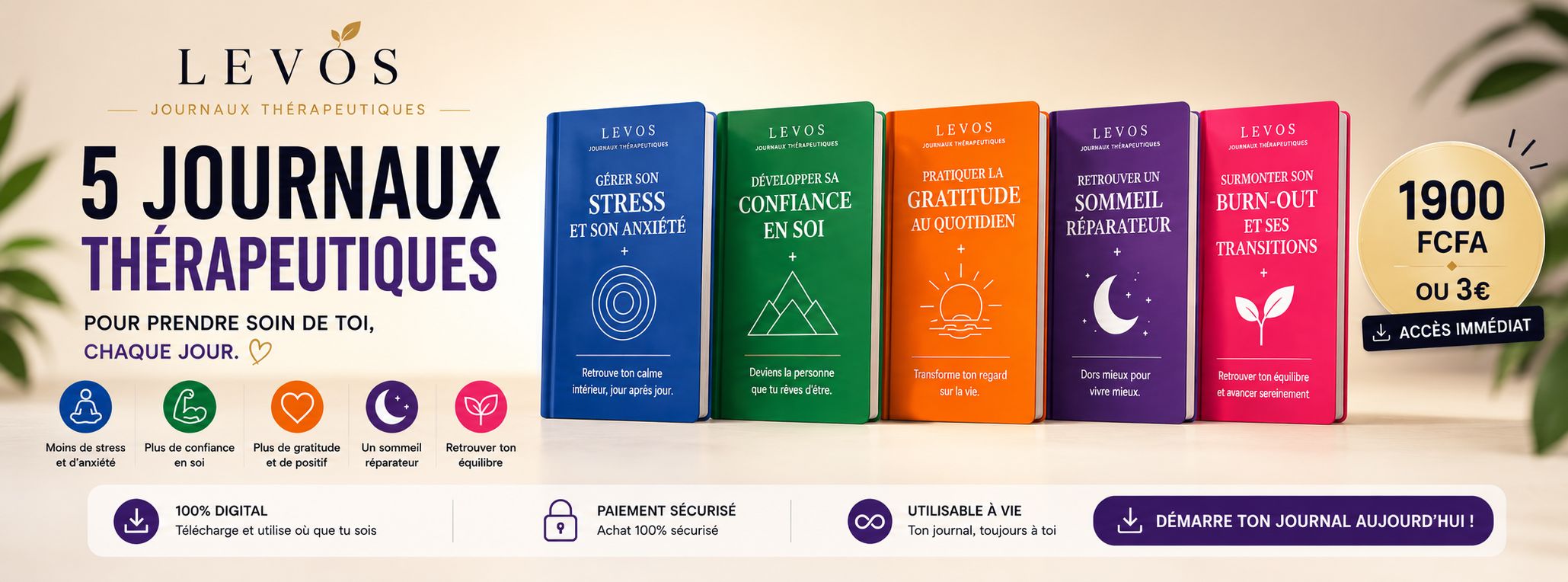 5 Journaux Thérapeutiques Digitaux
