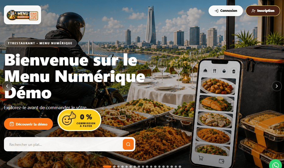 Menu Numérique