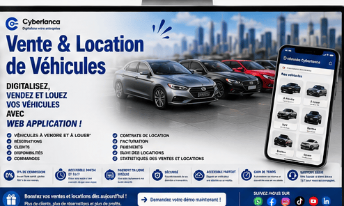 Web Aplication pour Vente et Location de Véhicule