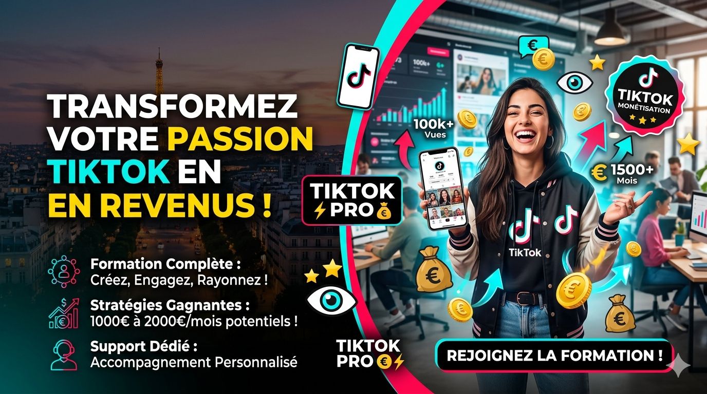 Monétisation tiktok