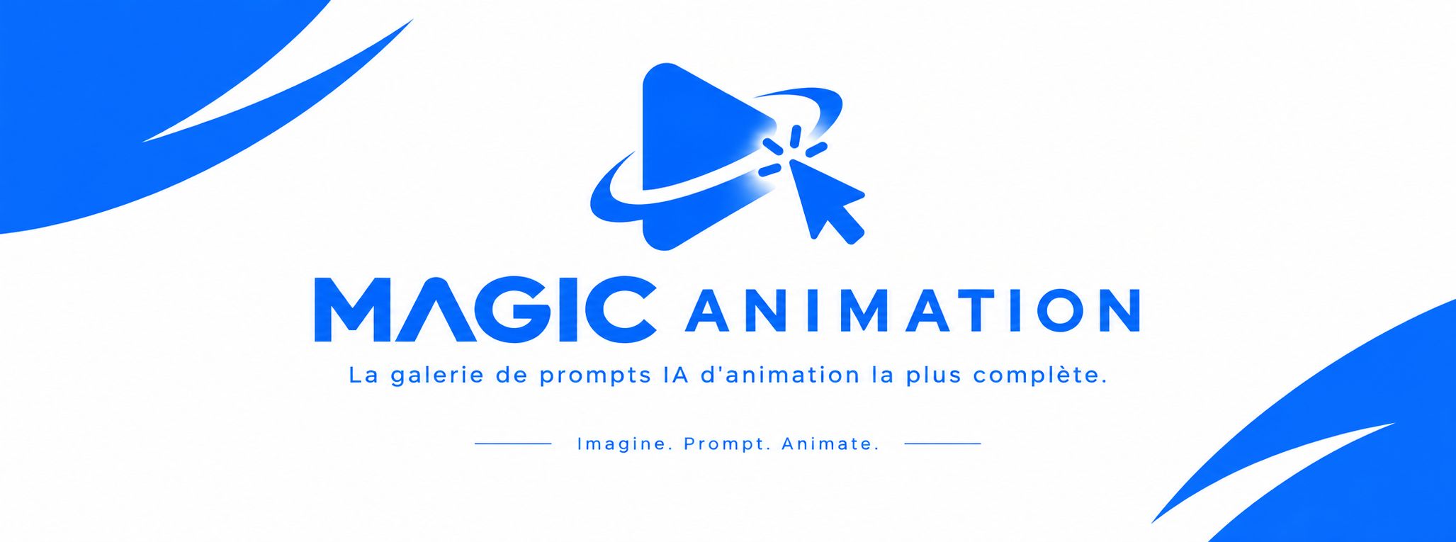 Magic Animation - Prompt Mascotte 3D Bleue Motivation