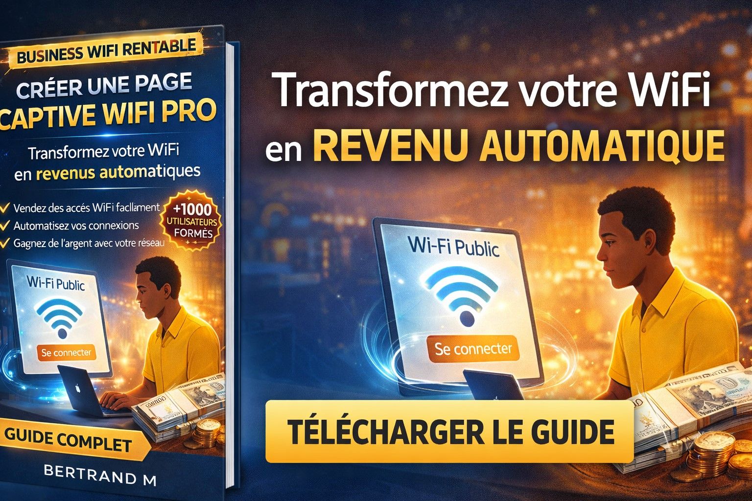 Créer et Personnaliser une Page Captive Professionnelle pour Wi-Fi Zone