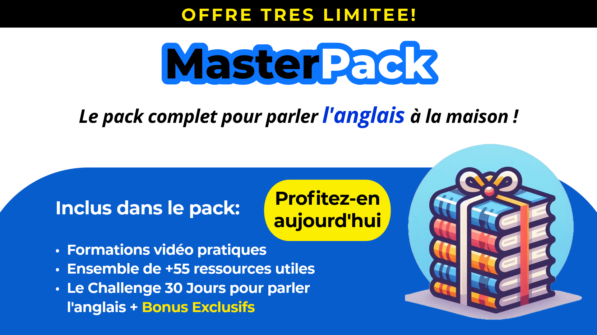MasterPack Anglais pour autodidactes (Masterclass + ressources bonus)