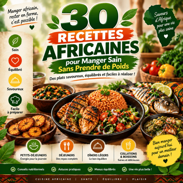 30 Recettes Africaines pour Manger Sain Sans Prendre de Poids