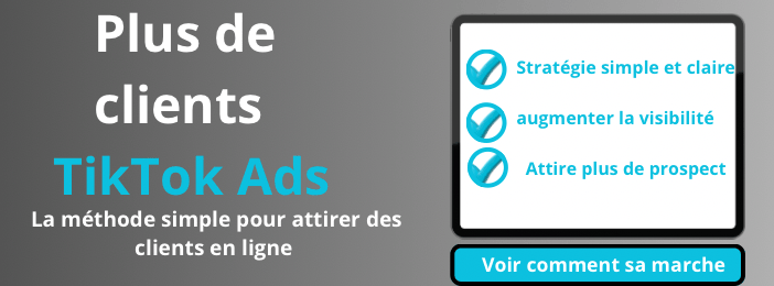 Stratégie simple pour transformer TikTok en machine à clients