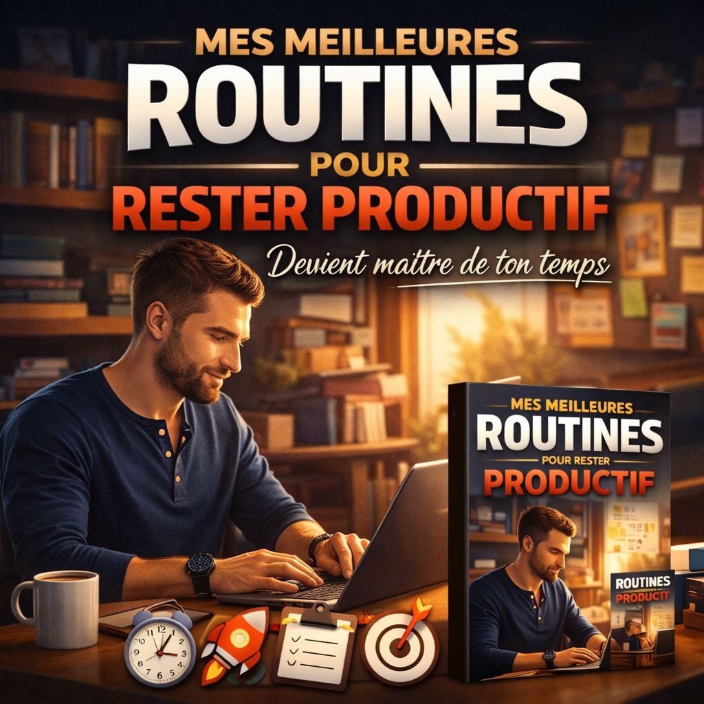 Mes Meilleures routines pour rester productif