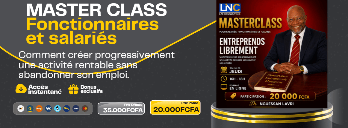 Master Class Entreprends librement