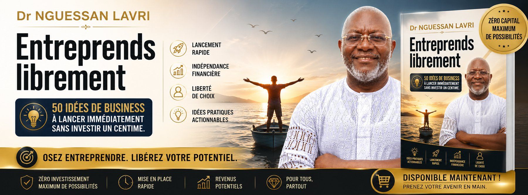 Entreprends librement - 50 idées de business à lancer immédiatement