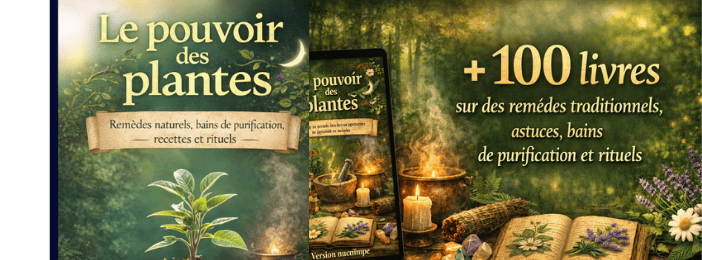 LE POUVOIR DES PLANTES (Guides recettes, Bains, purification et et rituels)