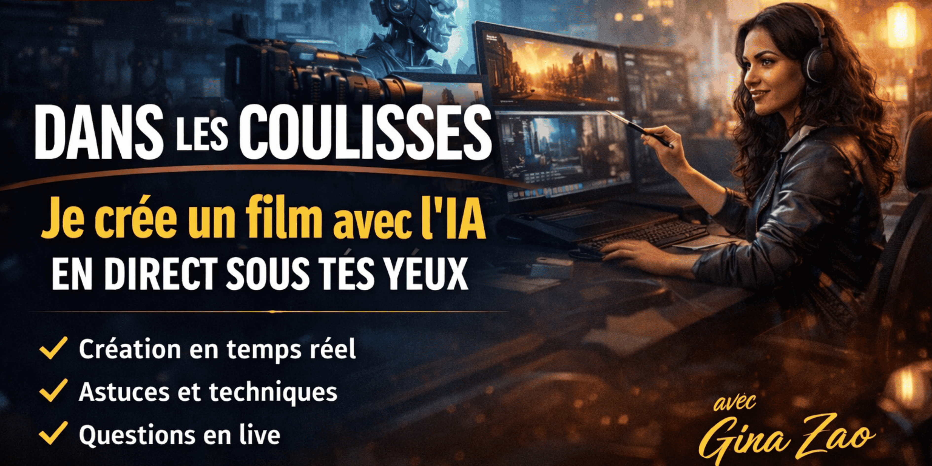 Dans les coulisses : Je crée un film avec l’IA en direct sous tes yeux