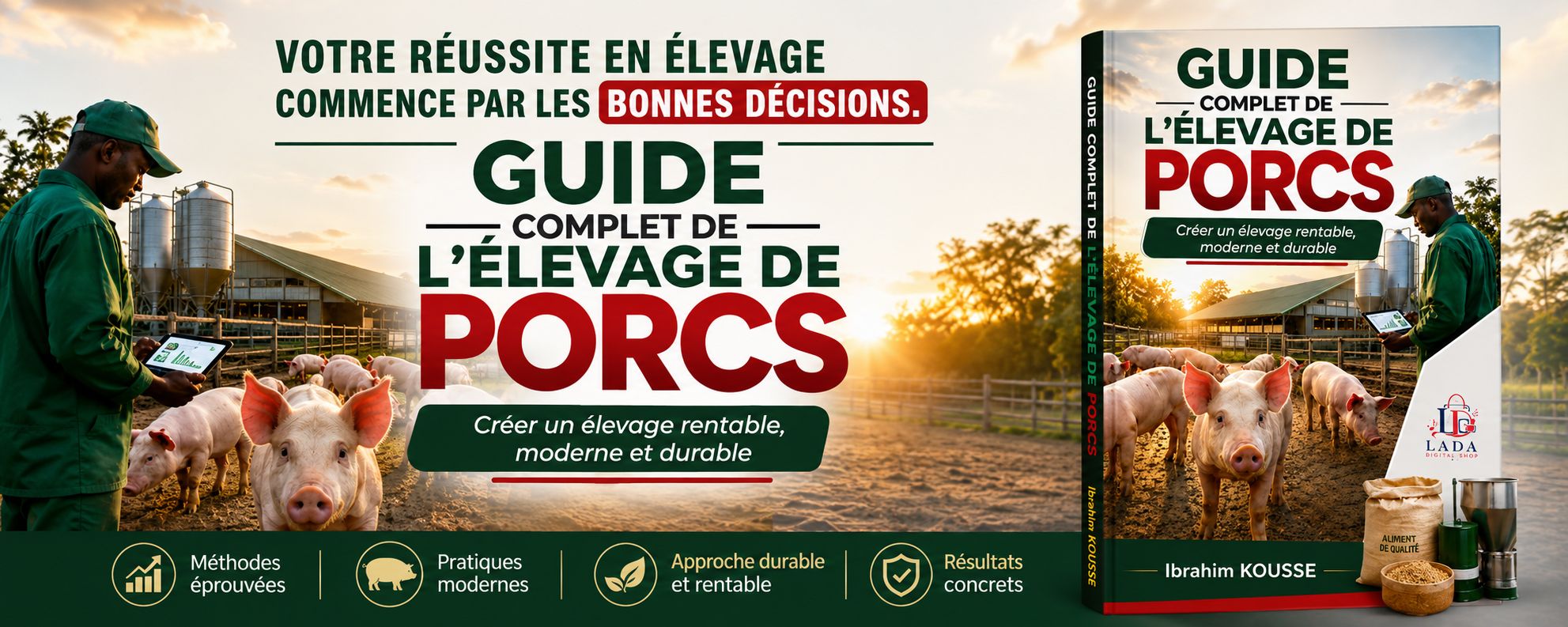 GUIDE D'ÉLEVAGE DE PORCS RENTABLE Tout ce qu'il faut savoir pour bâtir un élevage moderne