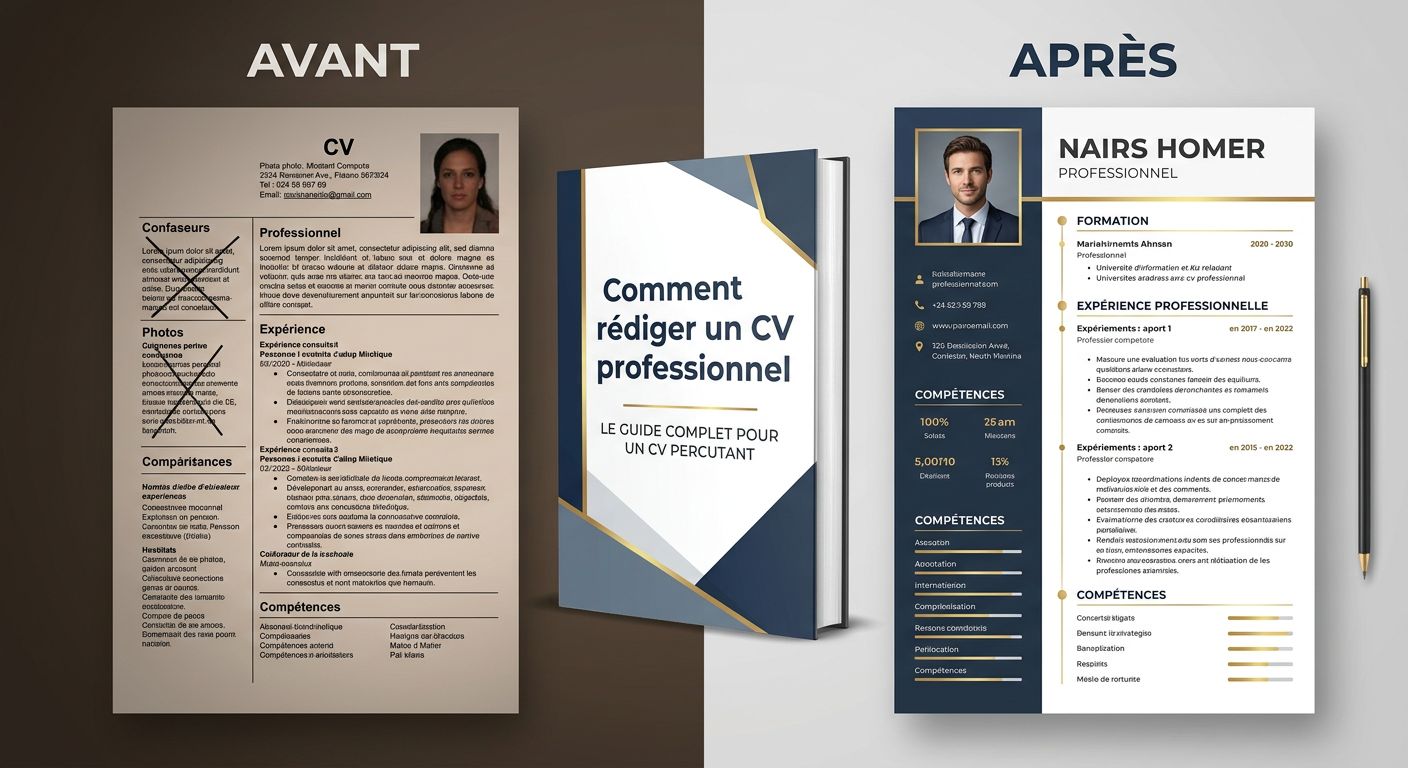 Comment Rédiger un CV Professionnel Qui Décroche des Entretiens (Même Sans Expérience)