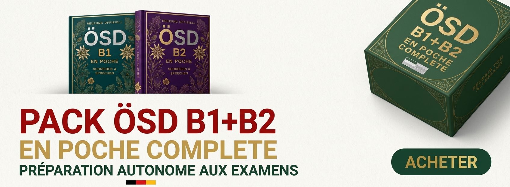 PACK ÖSD B1+B2 EN POCHE