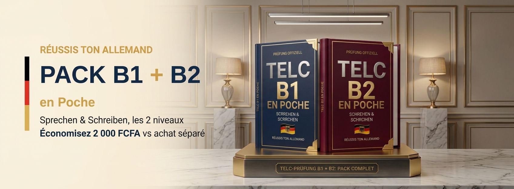 PACK TELC B1+B2 EN POCHE