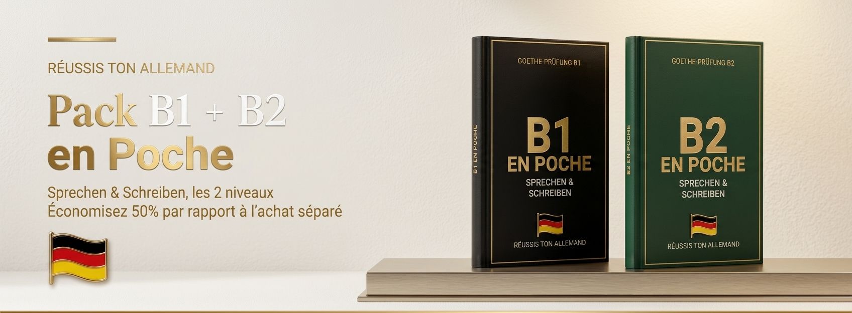 PACK GOETHE B1+B2 EN POCHE