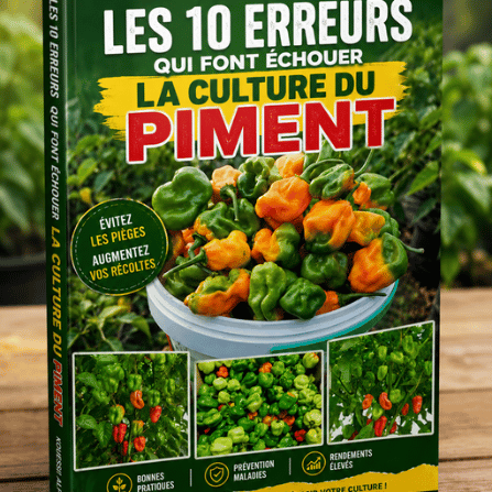 GUIDE GRATUIT Les 10 erreurs qui font échouer la culture du piment