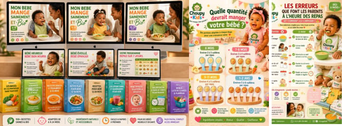 Recettes tendres pour les petits gourmets de 6 à 24 Mois