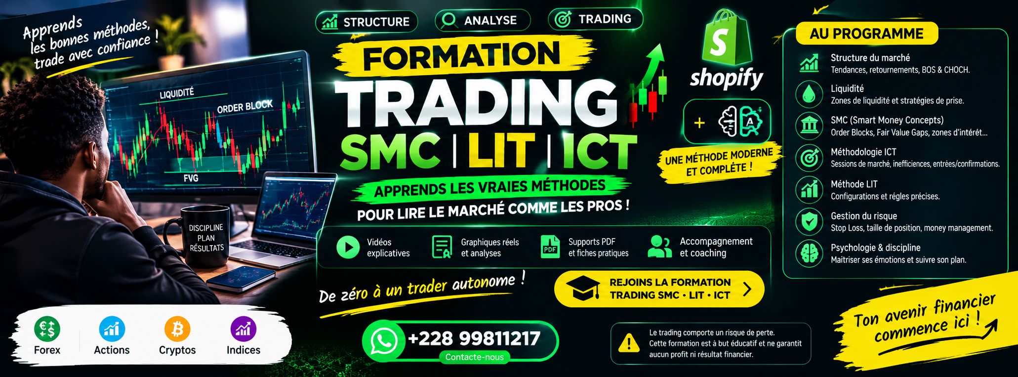 FORMATION COMPLETE EN TRADING