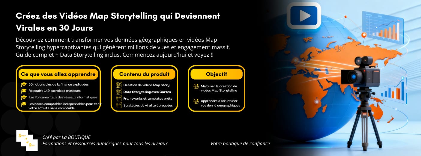 Créez des Vidéos Map Storytelling qui Deviennent Virales en 30 Jours