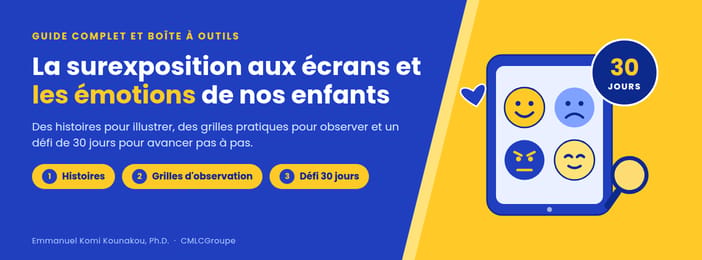 La surexposition aux écrans et les émotions de nos enfants