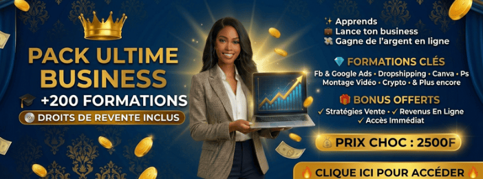 Pack de 200 produits digitaux