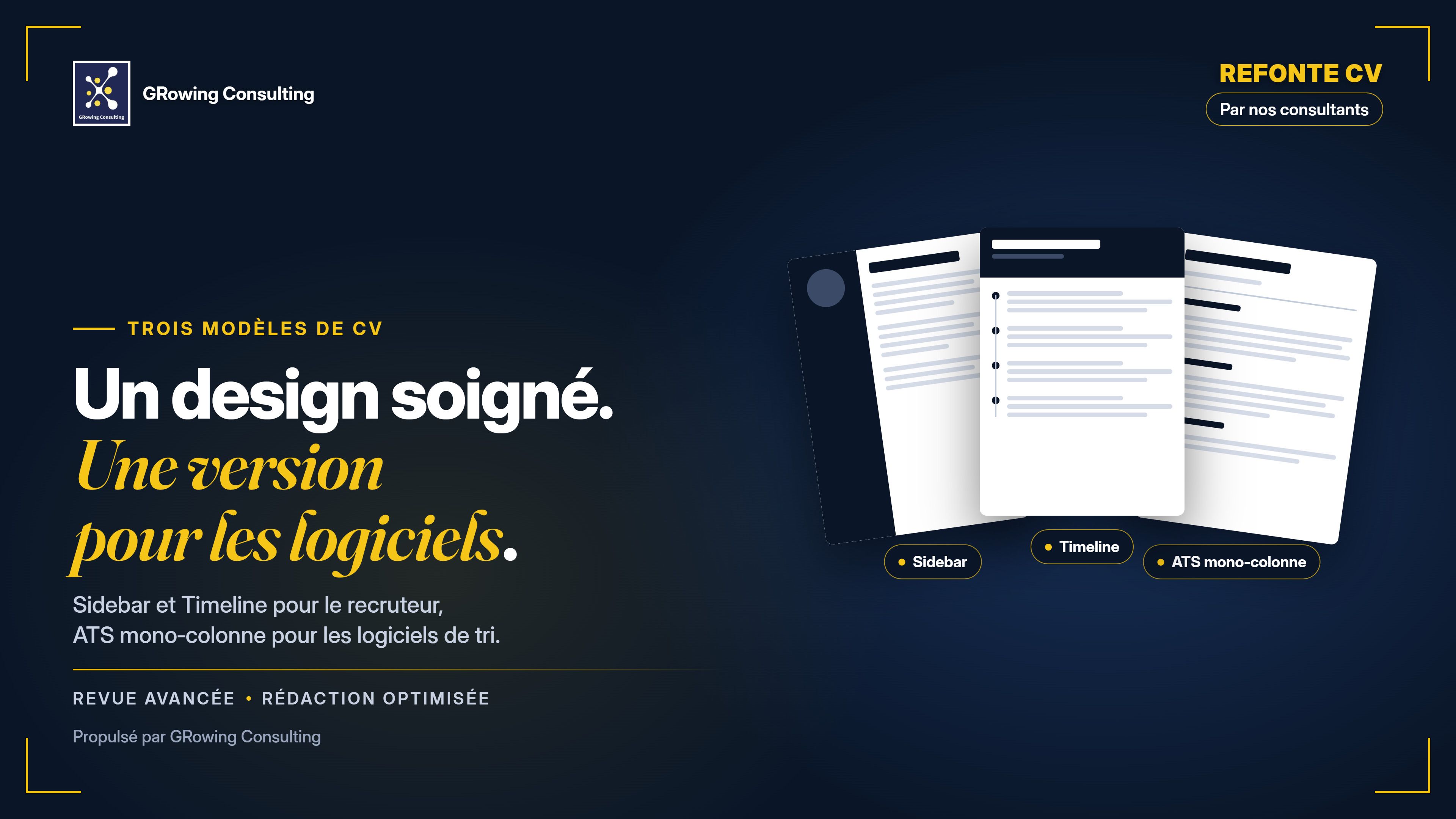 Refonte CV Pro