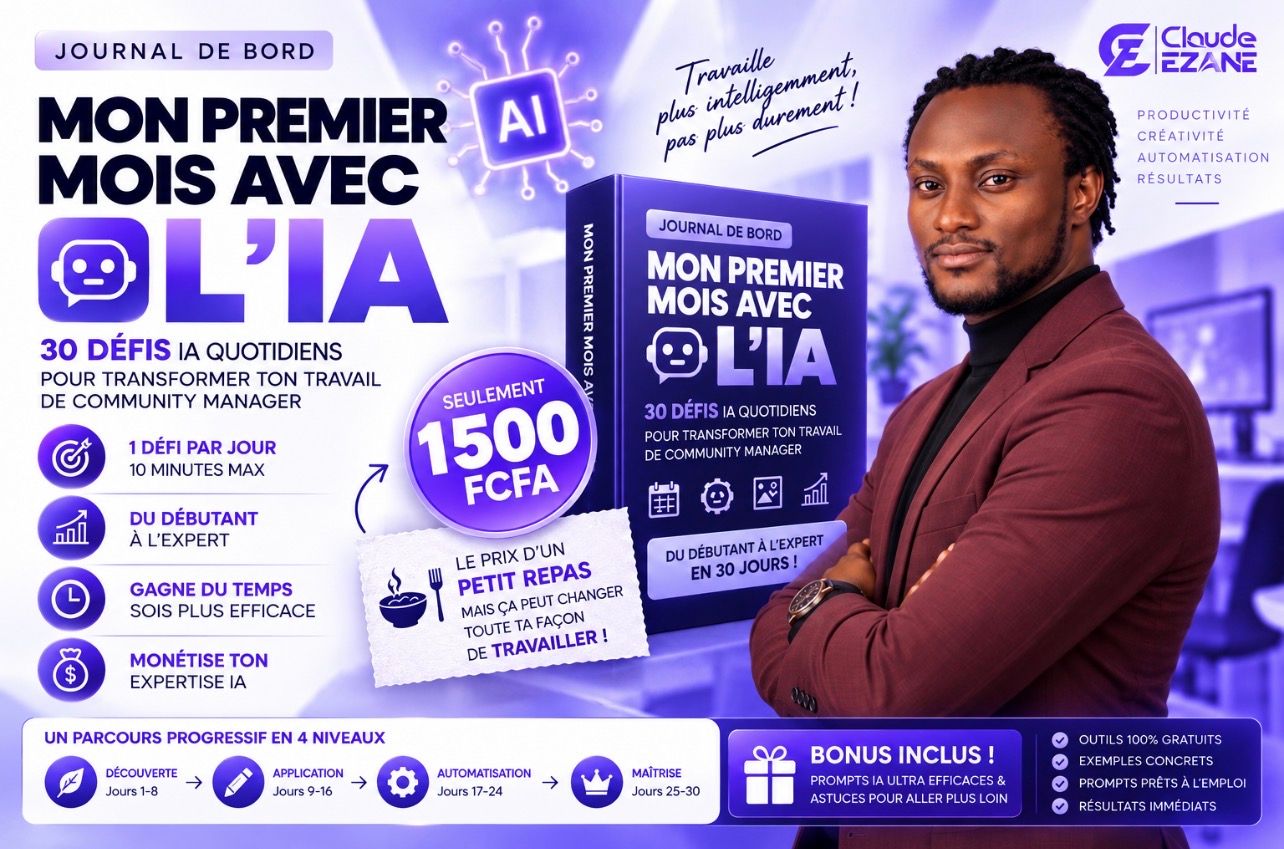 Mon Premier Mois avec l’IA — Le chemin le plus simple pour adopter l’IA