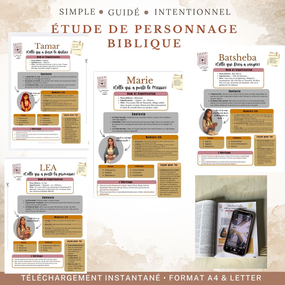 Dorcas - Fiche d’Étude Biblique