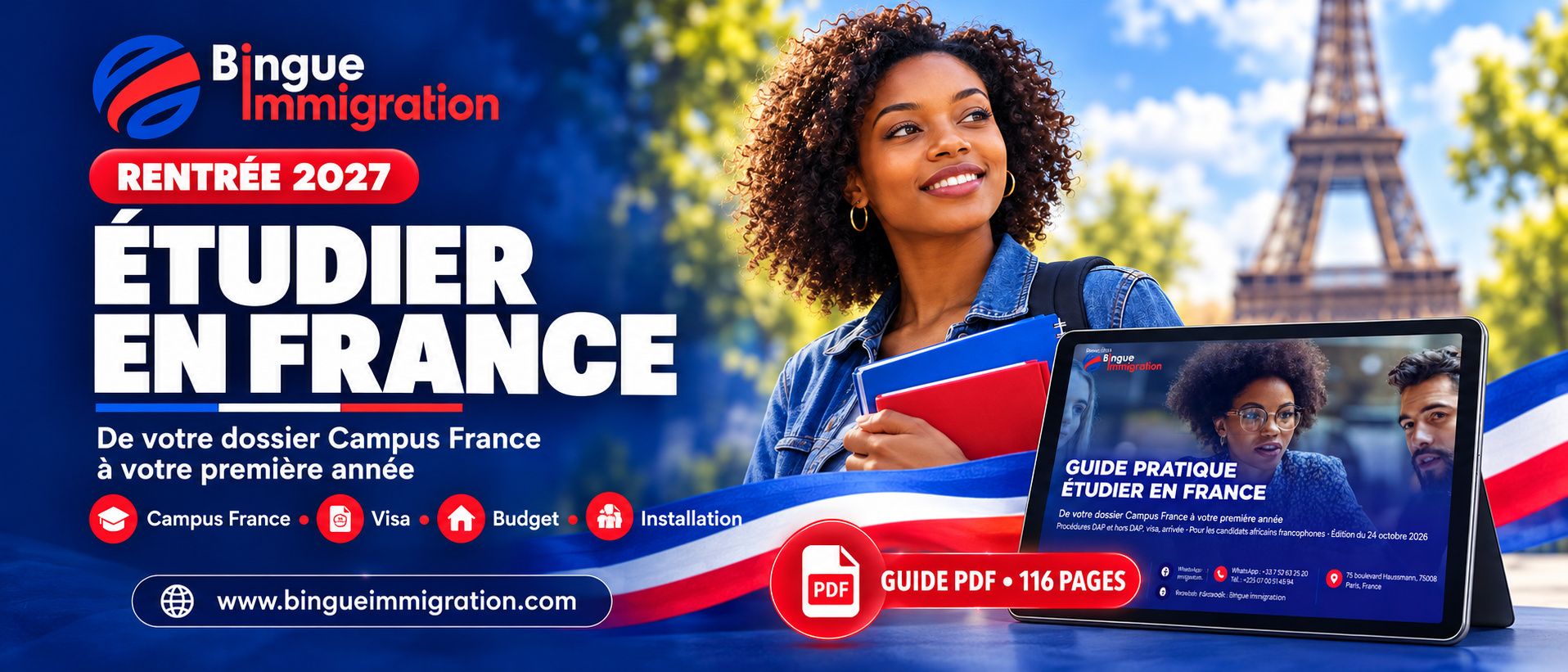 Étudier en France 2027 : le guide pratique complet (Campus France, visa, arrivée)