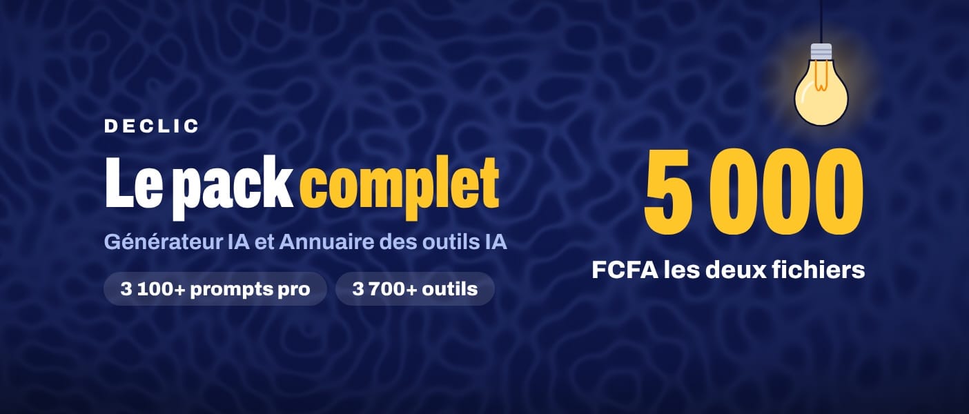 Pack DECLIC : Générateur IA et outils IA