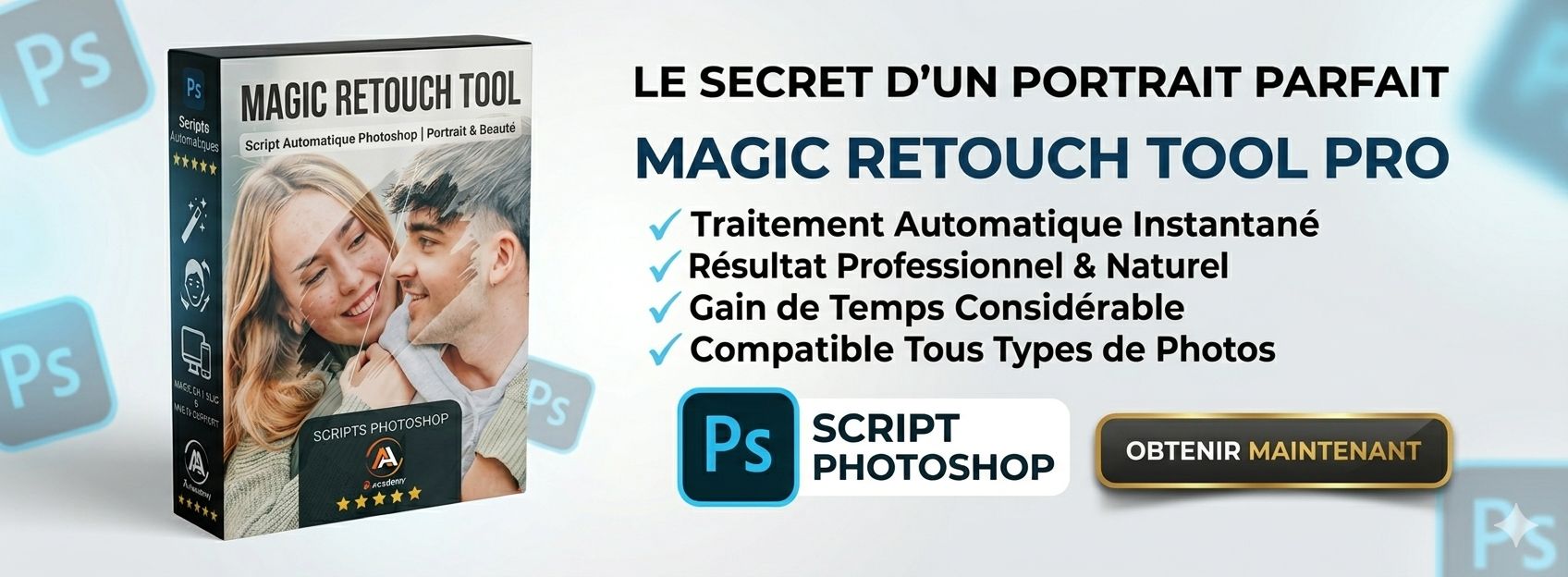MAGIC RETOUCH TOOL - PHOTOSHOP