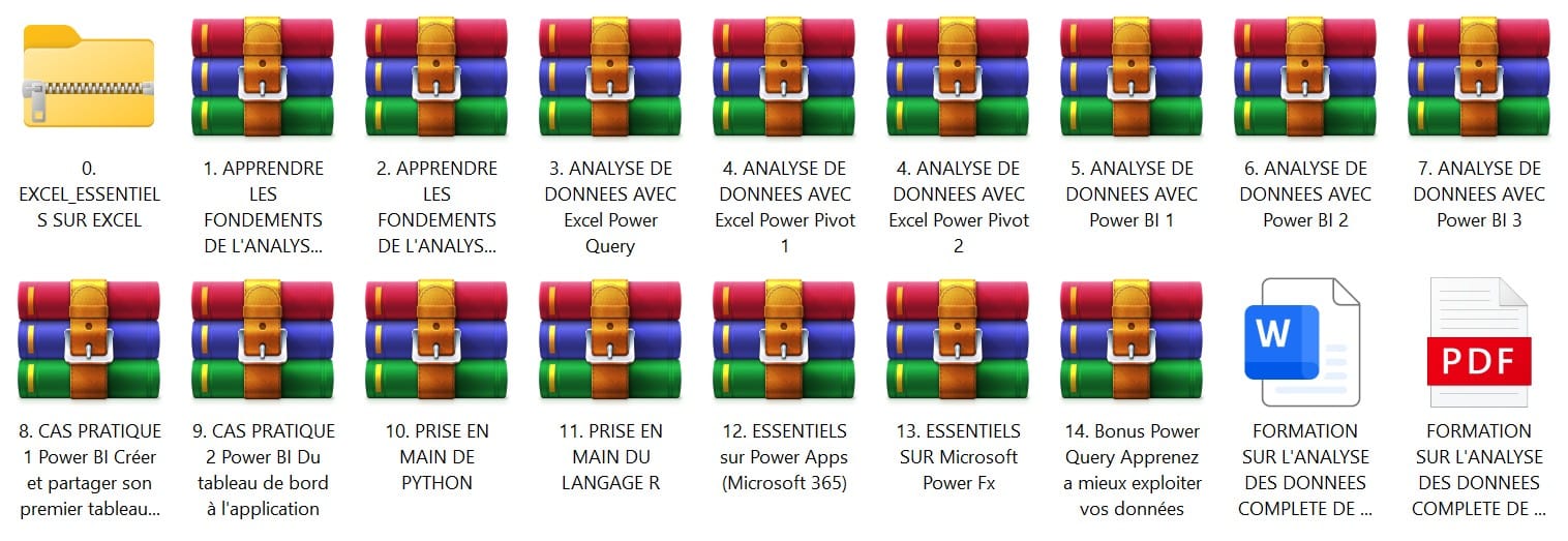 Maîtrisez l'analyse de données en 10 jours + Attestation de formation