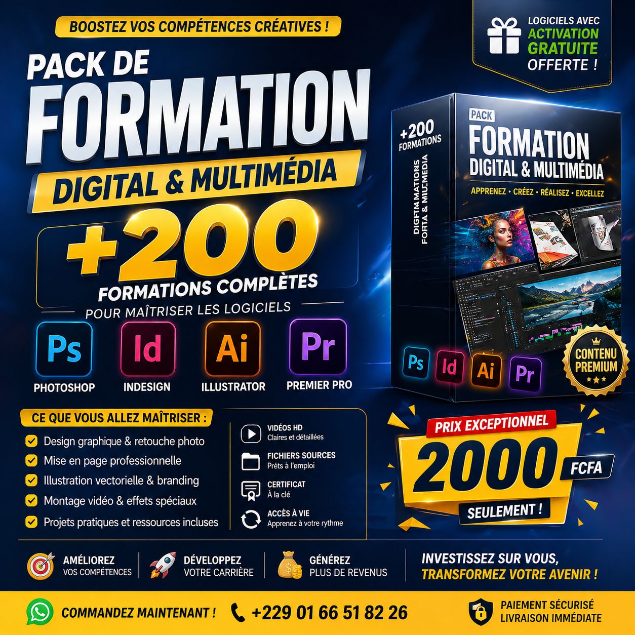 Augmentez la Visibilité de Votre Entreprise avec Notre Pack Digital et Coaching Offert