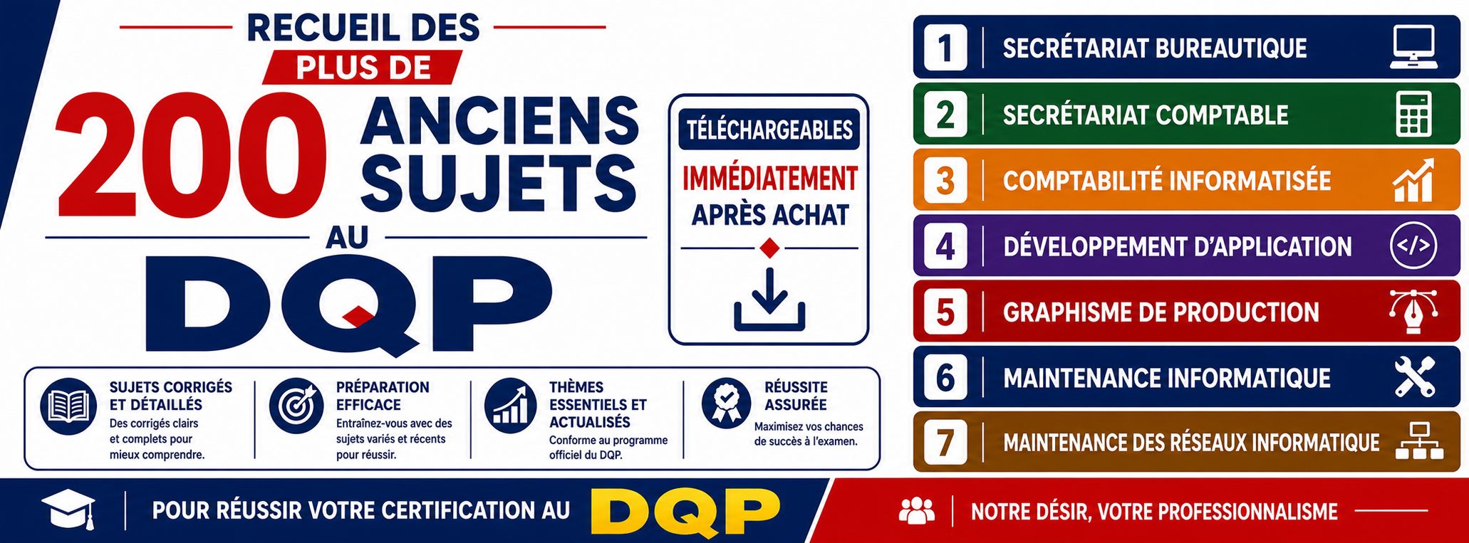 RECUEIL DE PRES 200 ANCIENS SUJETS AU DQP