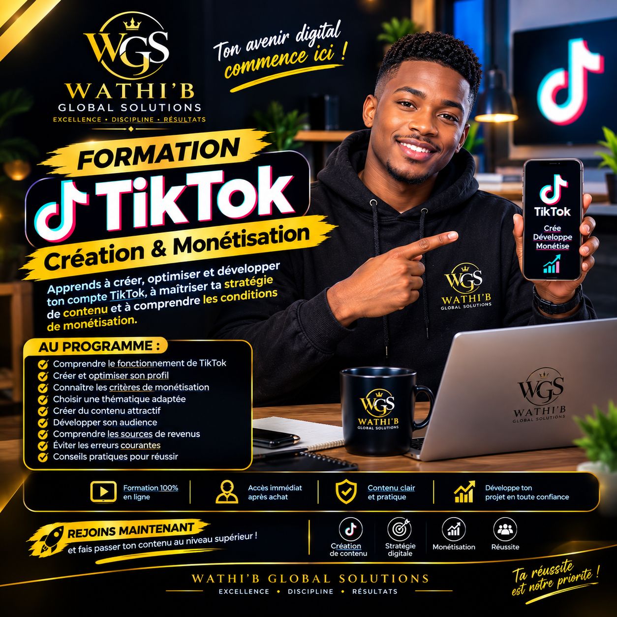 đ FORMATION COMPLĂTE â CRĂER ET DĂVELOPPER SON COMPTE TIKTOK