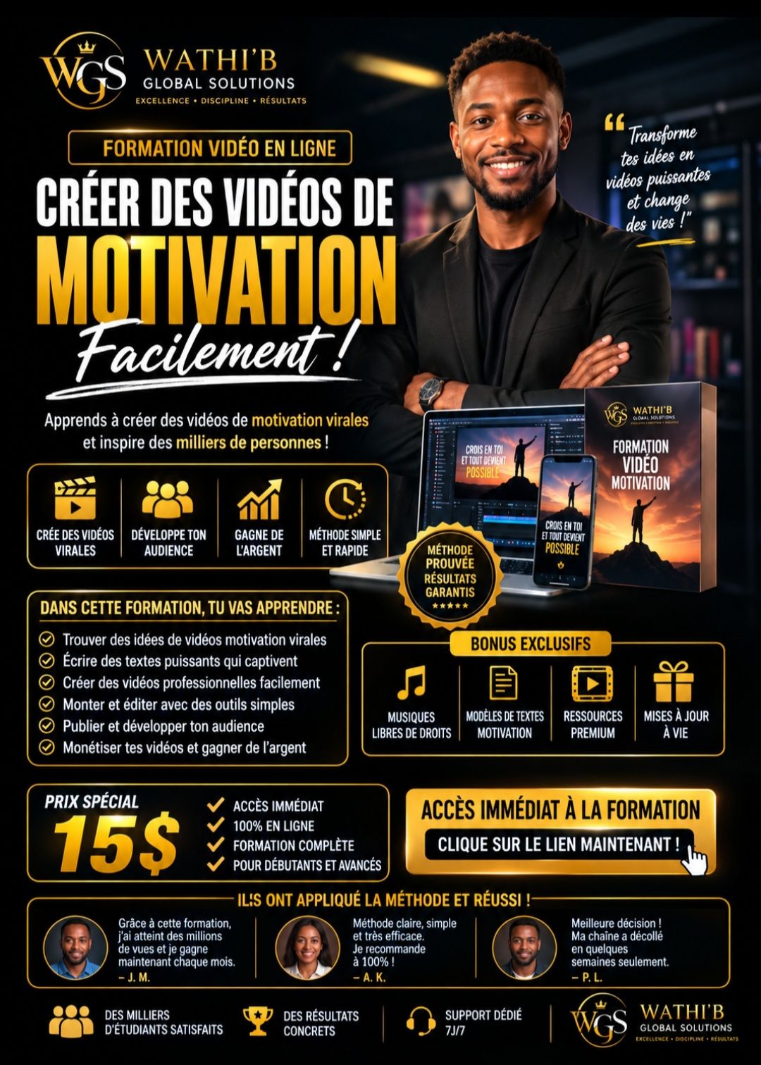 🎬 Crée des Vidéos de Motivation Virales avec ton Téléphone (Méthode Simple 2026)