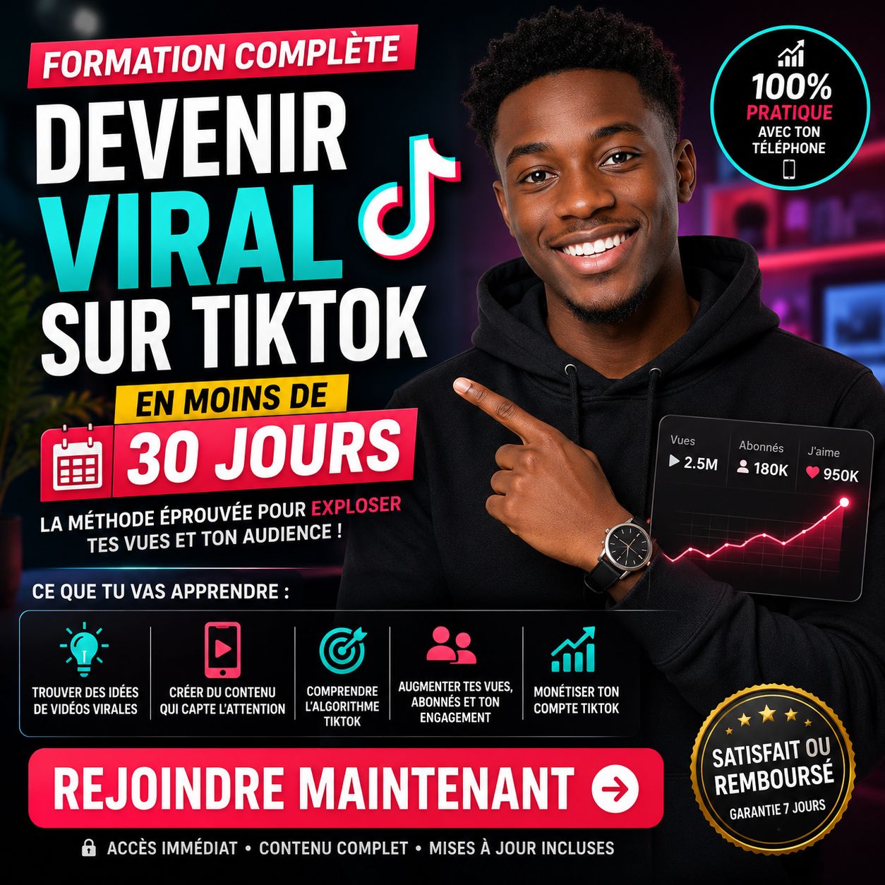 🚀 FORMATION COMPLÈTE POUR DEVENIR VIRAL SUR TIKTOK EN MOINS DE 30 JOURS 🔥