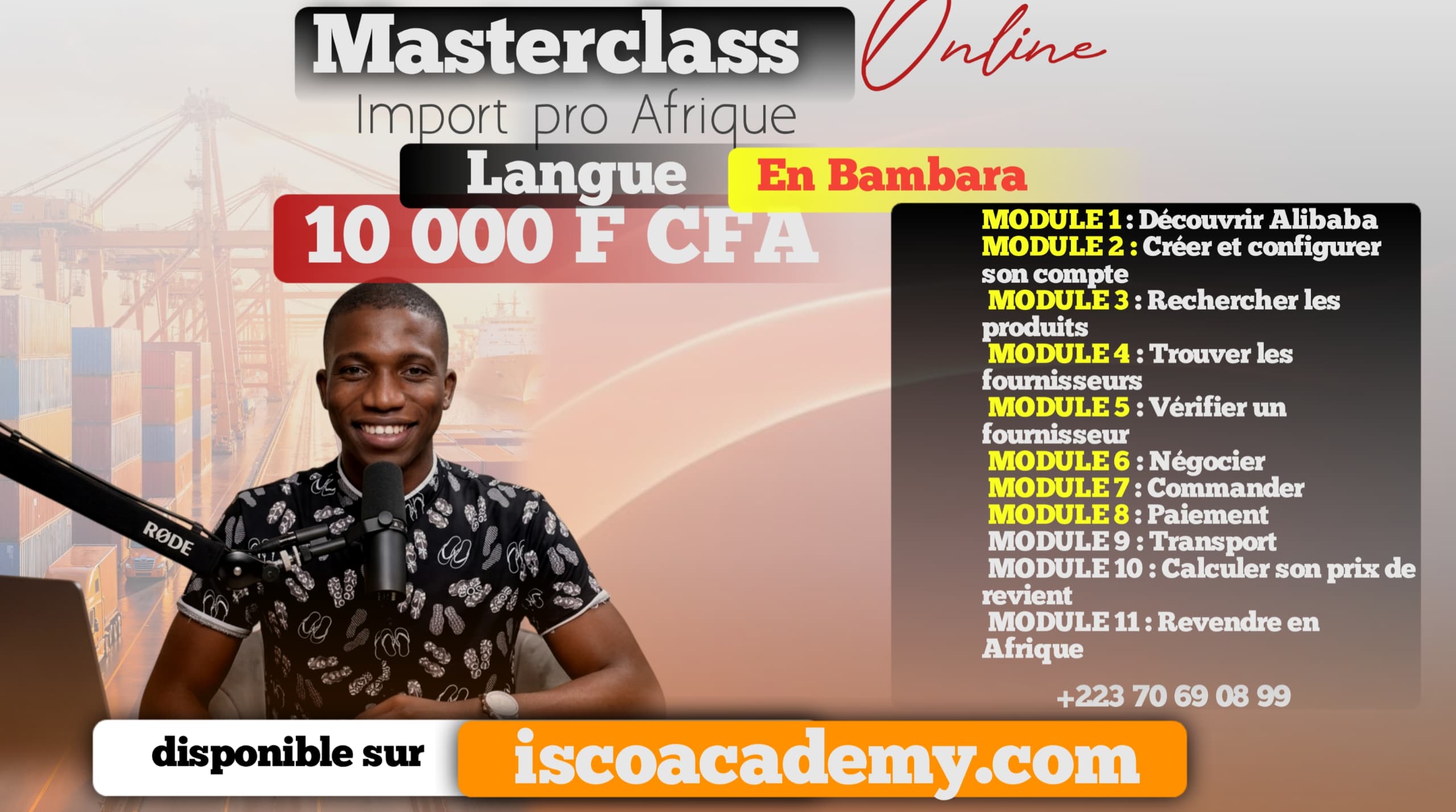 Masterclass import pro Afrique