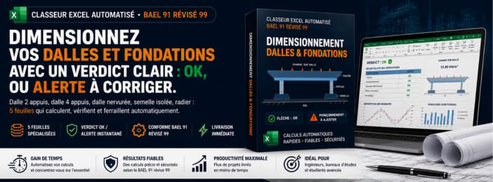 Dimensionnement  Dalles & Fondations