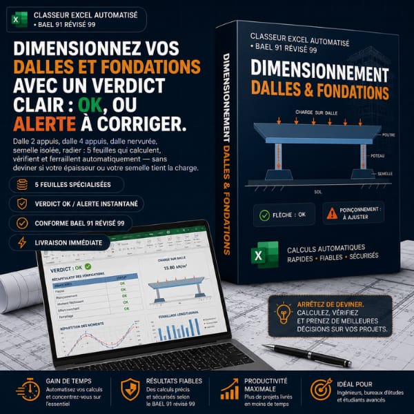 Pack Béton Armé Pro & Dalles Fondations