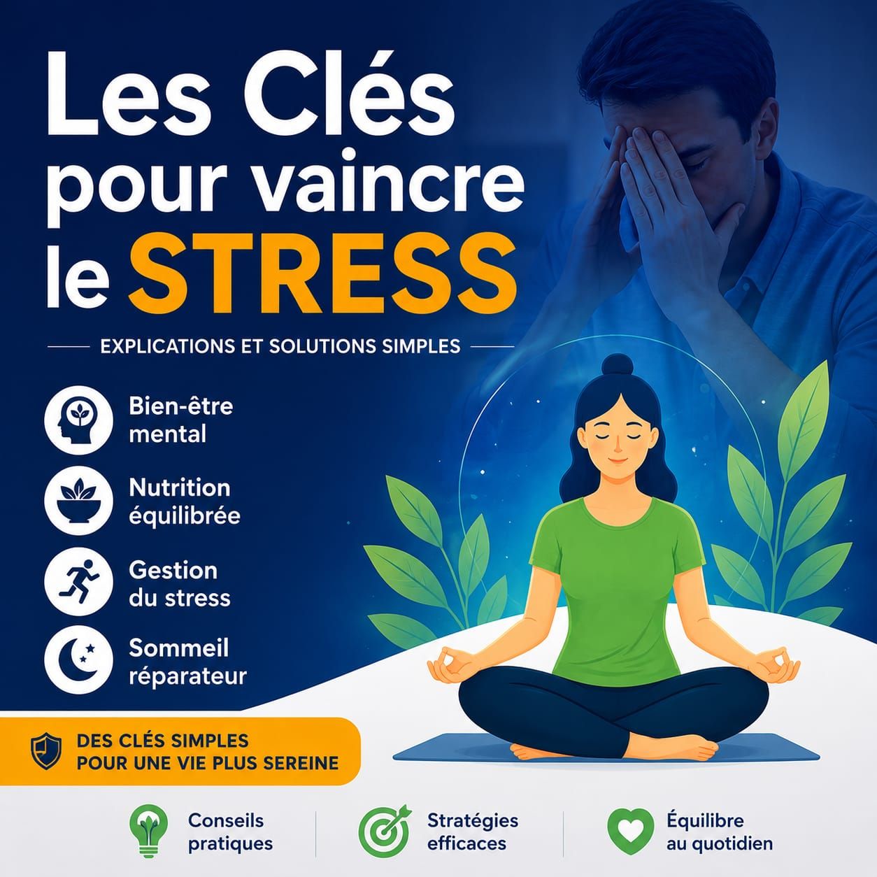 LES CLES POUR VAINCE LE STRESS