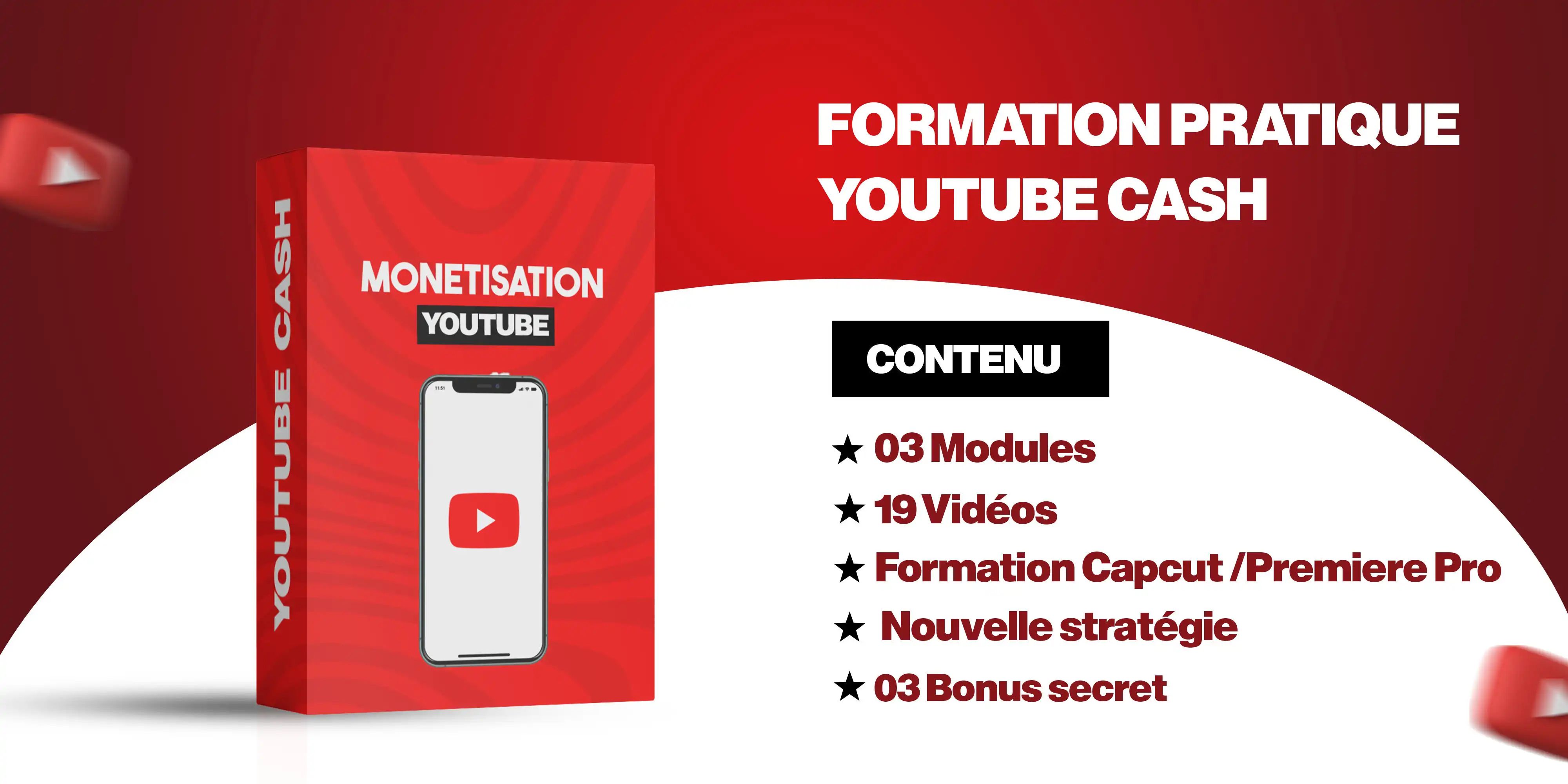 Formation YouTube Spéciale Afrique : Gagnez de l'Argent sur YouTube
