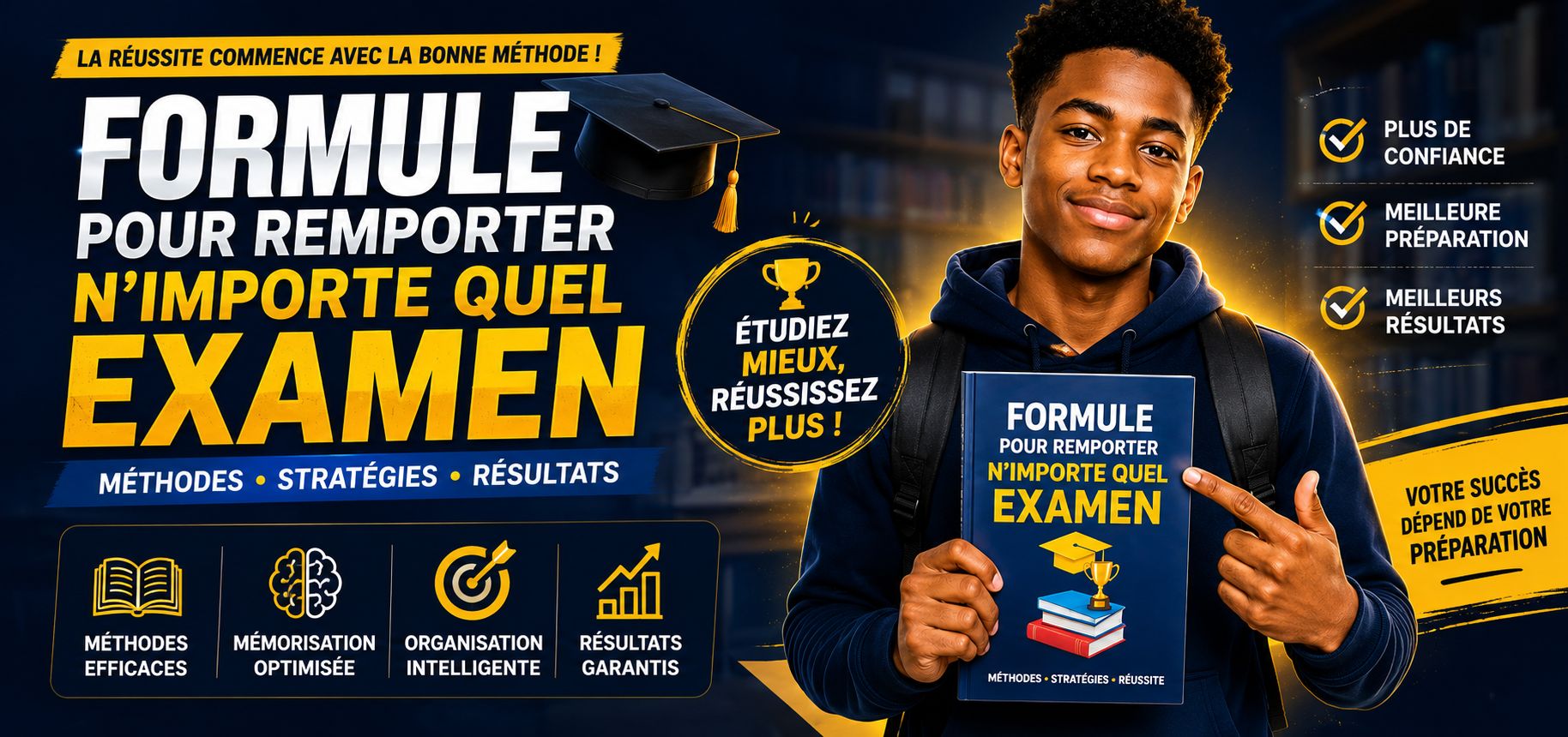 Arrêtez les échecs d'examen – Découvrez la formule gagnante