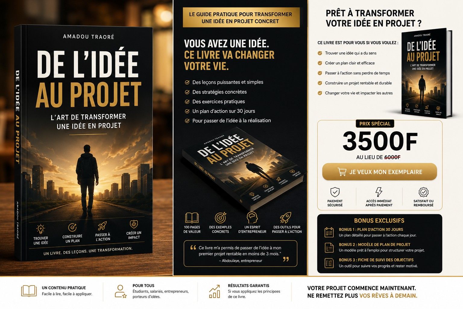 De l’idee au projet