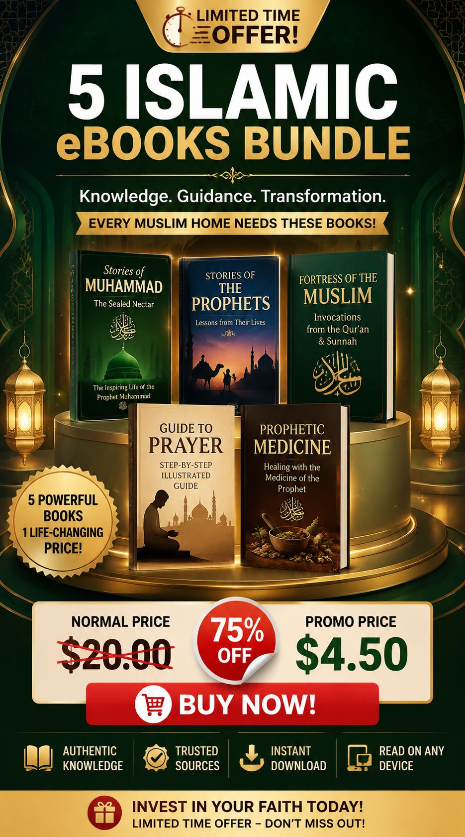 The Ultimate Islamic Starter Pack  5 Essential Islamic e books