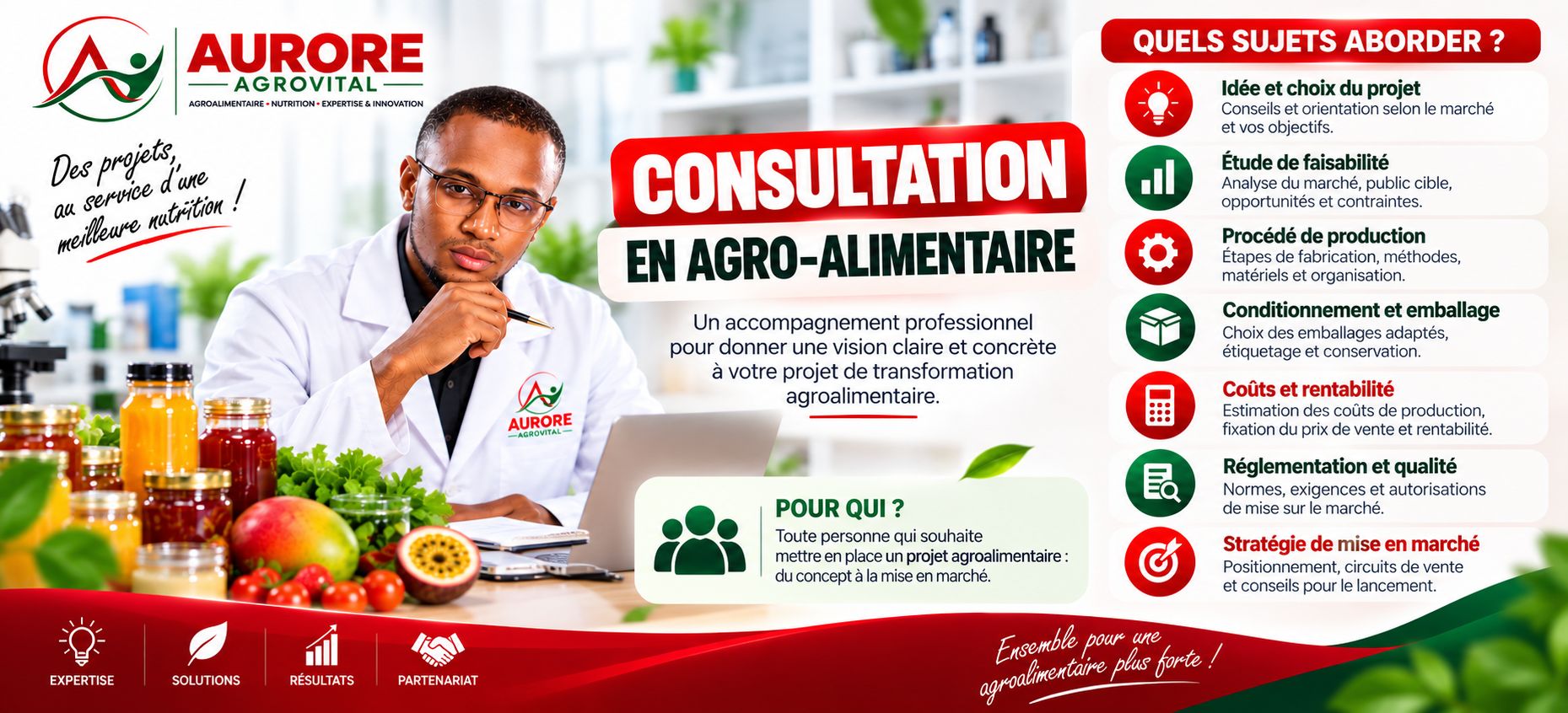 Consultation en Agroalimentaire