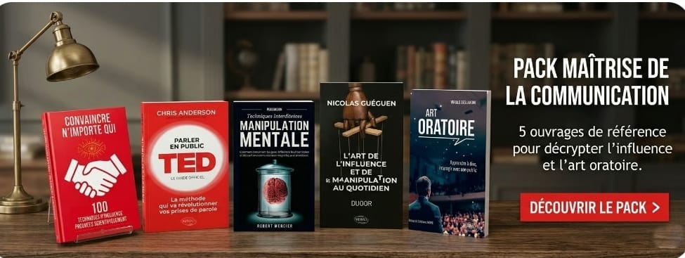 PACK 5LIVRES : Art oratoire & Influence