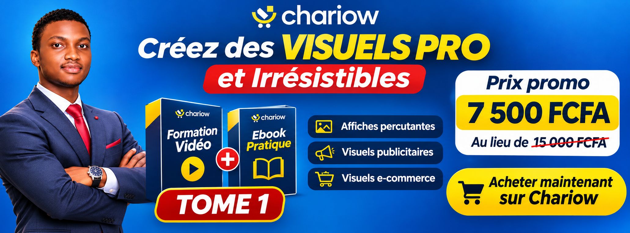 Créez des Visuels PRO — Formation Complète + Ebook — TOME 1